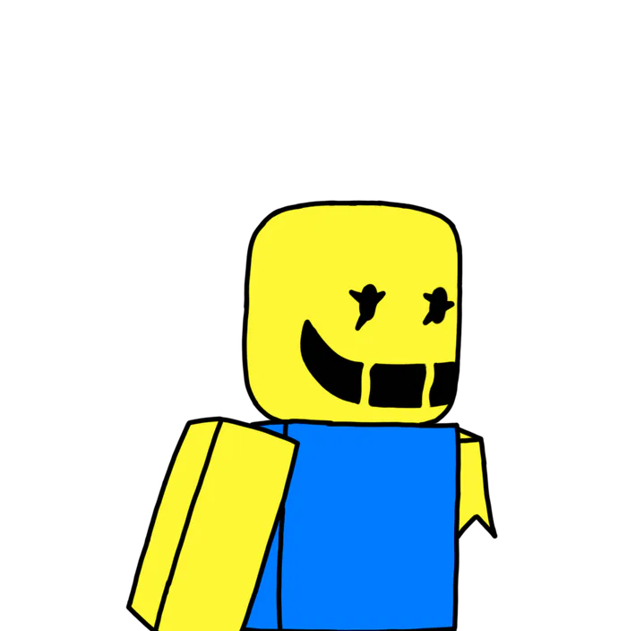 roblox noob that I drew last year : r/roblox