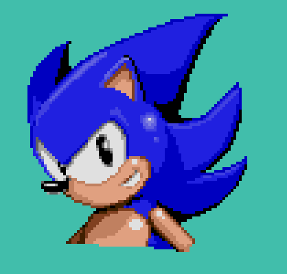 Pixilart - faker sonic new by blue-blue