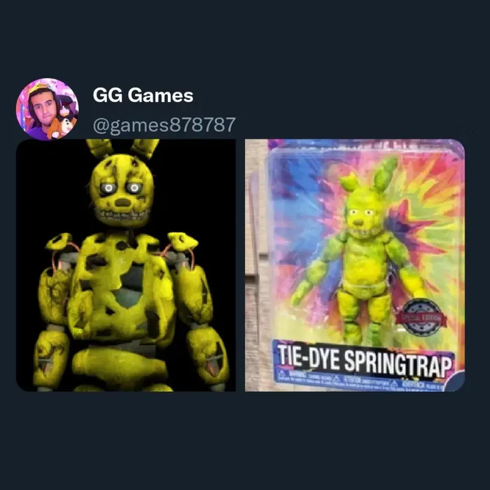 fnaf tie dye spring trap｜TikTok Search