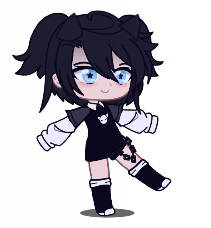 I remade my oc in Gacha club