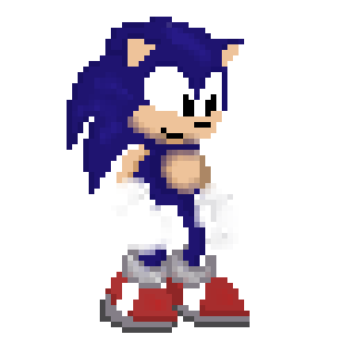 Pixilart - Sonic Sprite by Smash-Dreamcast