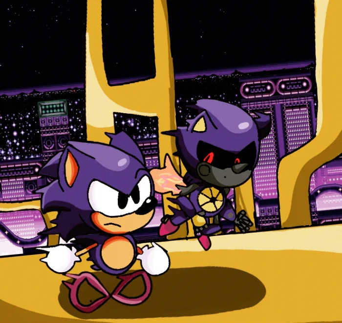 Rainbow Sonic on Game Jolt: MAJIN SONIC HAD A MASK THE WHOLE TIME?! ゴゴゴゴ  #MAJINSONICHASAMASK