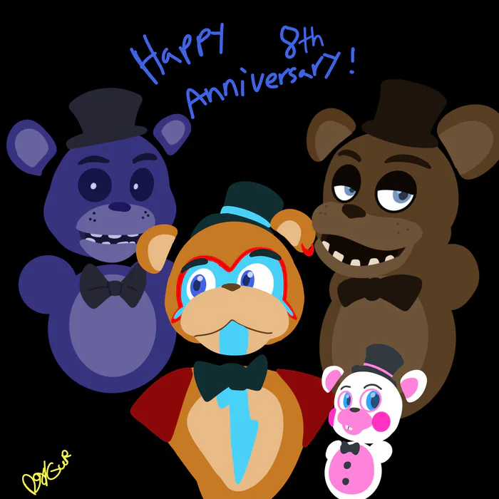 Game Jolt on X: Happy 8th birthday, Five Nights at Freddy's