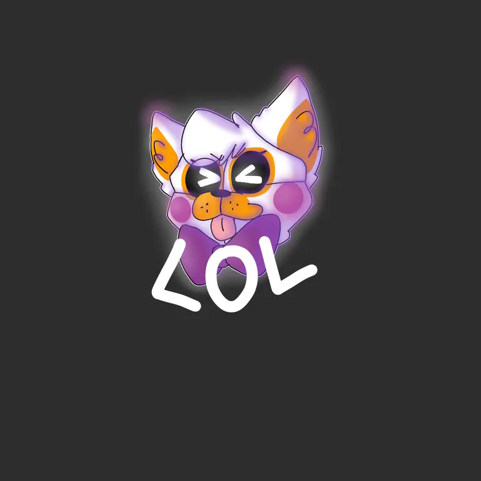 Running Lolbit - Lolbit - Sticker