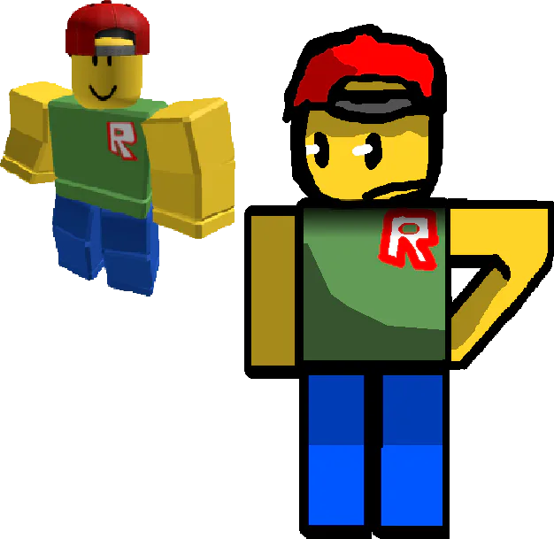 roblox noob that I drew last year : r/roblox