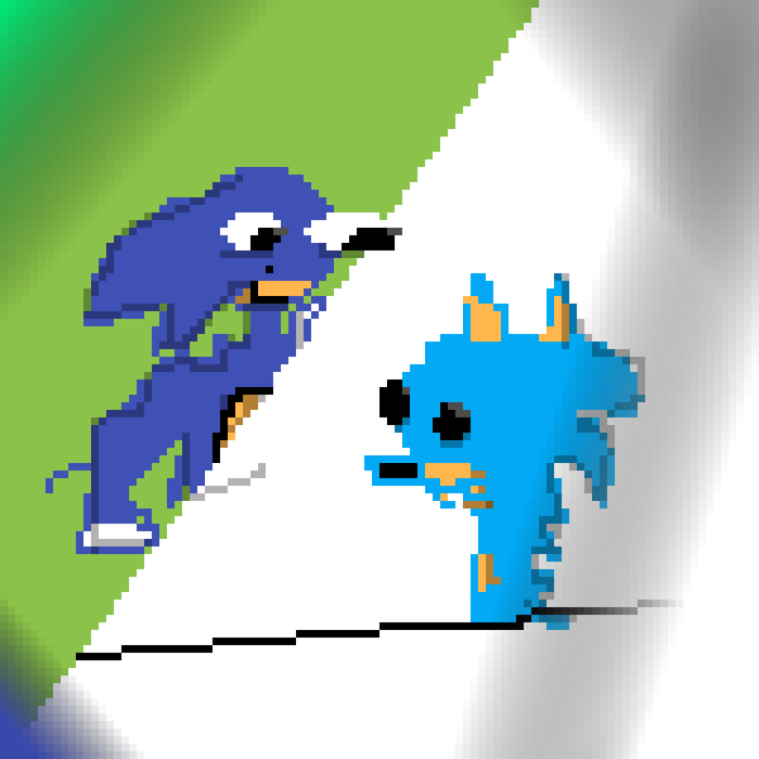 Kanomi13 on Game Jolt: Sonic sprite