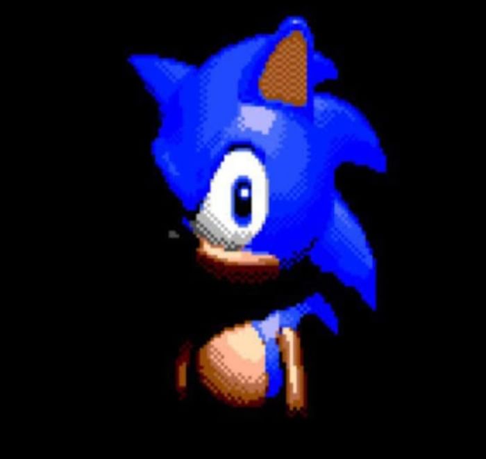 Majin Sonic from little old me : r/creepypasta