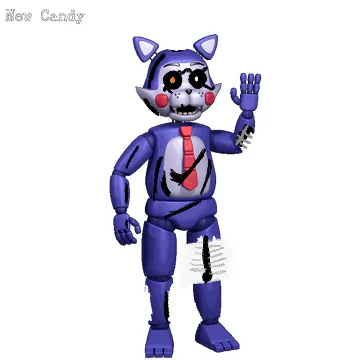 Forgotten Candy's Nights (FNaC 4 FanMade) by MONYAPLAY
