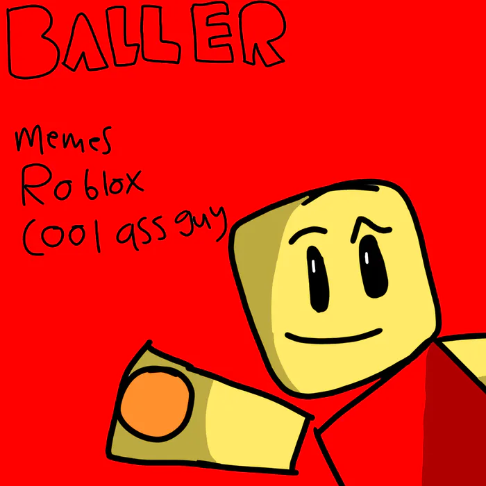 fanart Roblox, baller made by me : r/roblox