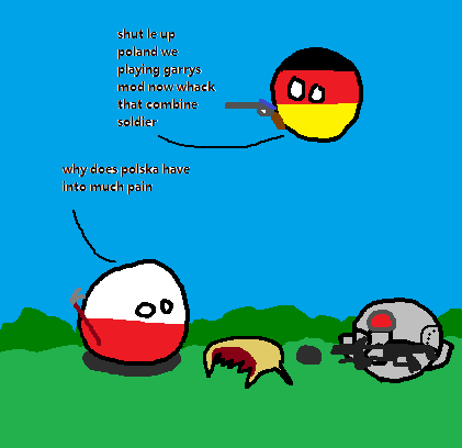 Alphabet Lore turned into European Countryballs 