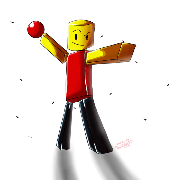 fanart of BALLER : r/roblox