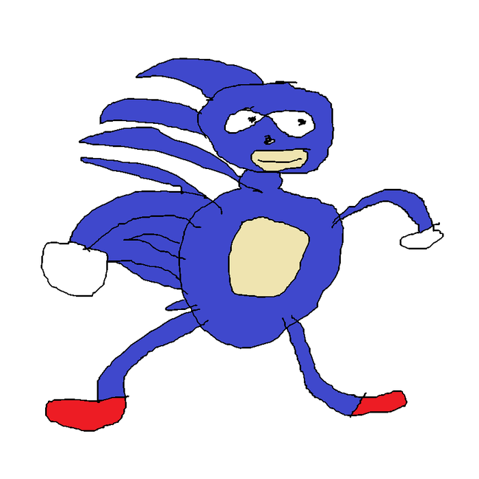 SPEED ART: Sonic.EXE Form 2 REVISITED 