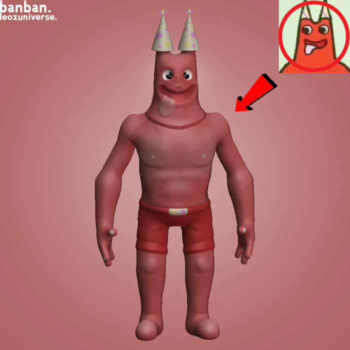 blender models from Garten of BanBan 2 (I have no idea how this