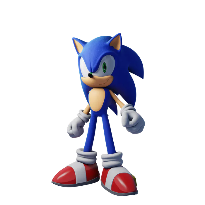 Sonic the Hedgehog 2 - Box Art - Finished Projects - Blender