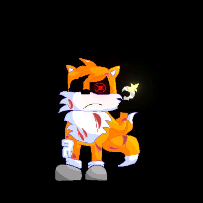 Pixilart - Sonic.exe x tails.exe (normal video ga, by Anonymous