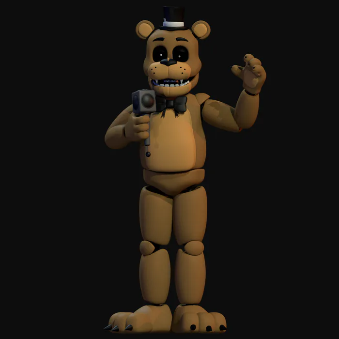 UE4-FNaF-FanGame-Dev on Game Jolt: FNaF 1 - Stuffed Freddy Textures