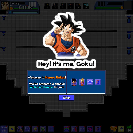 DBZ Heroes United 3 by Stray Games