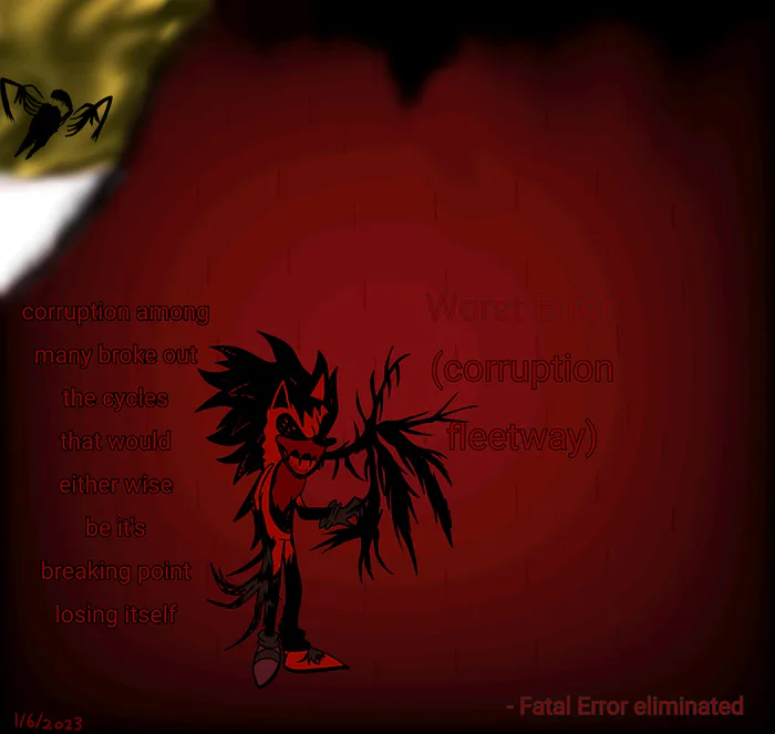 ExE and Fleetway in 2023  Hedgehog art, Sonic art, Sonic fan art