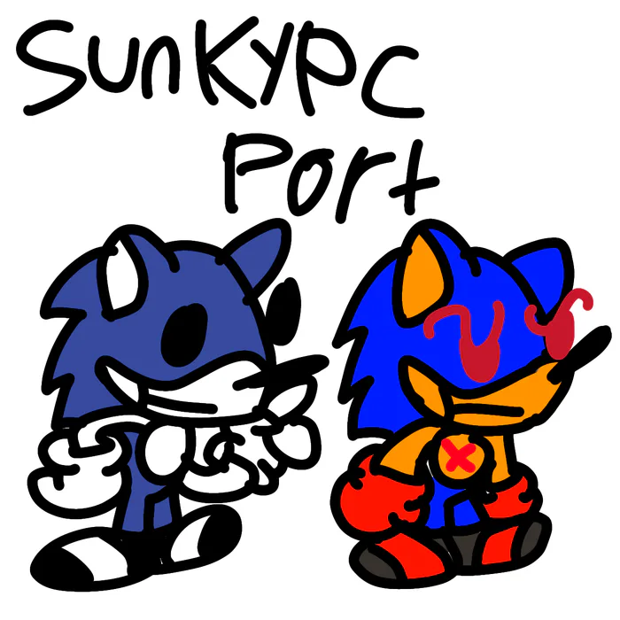 Sunky The Game Fan art (eu mesmo fiz gostaram? :)