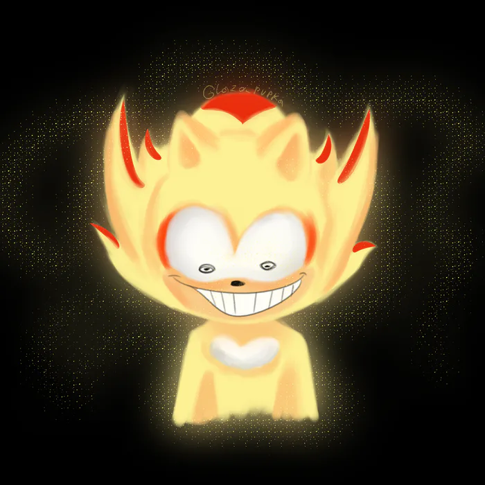 fleetway super sonic  Sonic fan art, Sonic project, Sonic and shadow