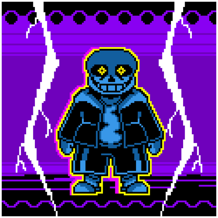 Last breath sans phase 3 5 pixel art