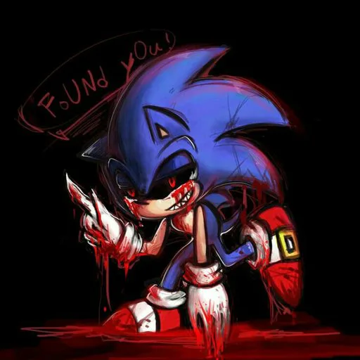 Fan art of sonic.exe