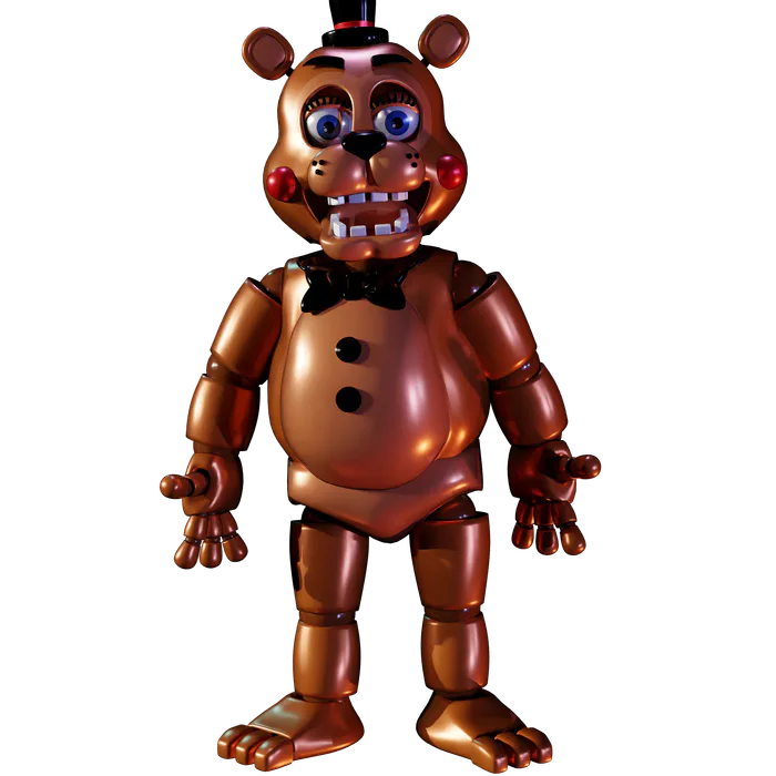 C4D Withered Chica New textures! by YinyangGio1987 on DeviantArt