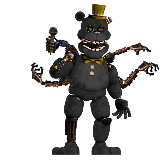 I'm finally Finished my Fixed Withered Chica's Art!