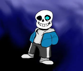 No way it's already december💀(box)🎄 on Game Jolt: Horror sans doodle