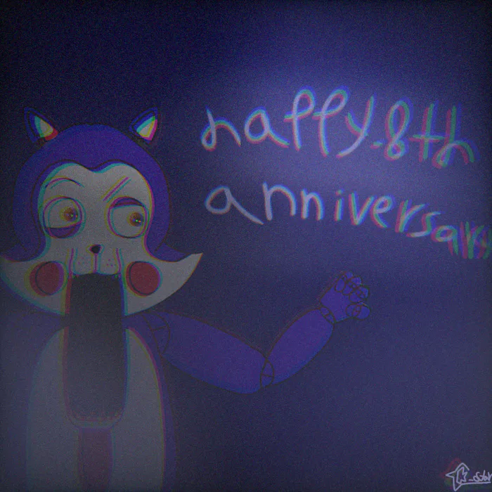 five nights at candy's turned 8 today wtf. so happy fnac anniversary!! :  r/fivenightsatfreddys