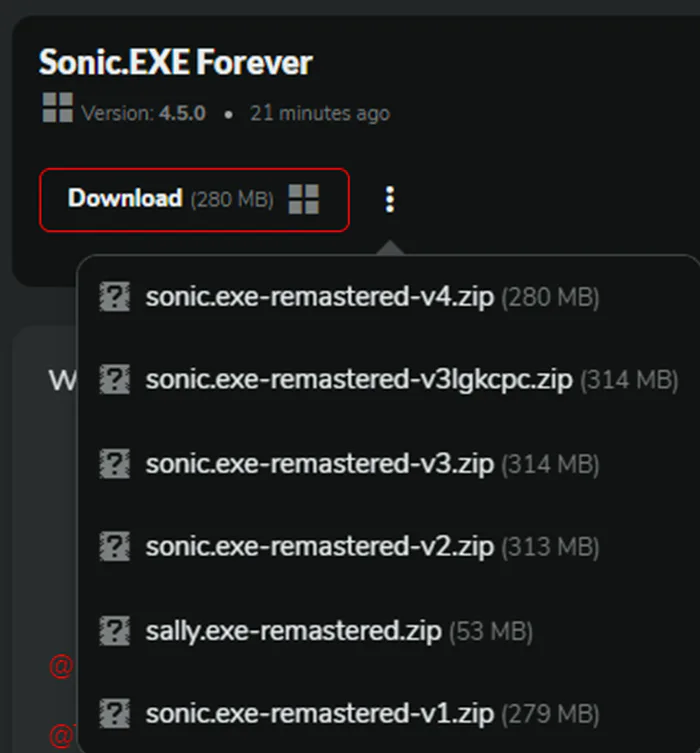 Sonic.EXE Forever by Sonic's Gaming Hub