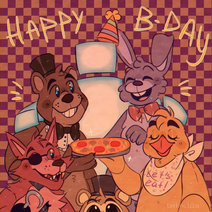 Let's Eat!!! (FNAF Fanart)