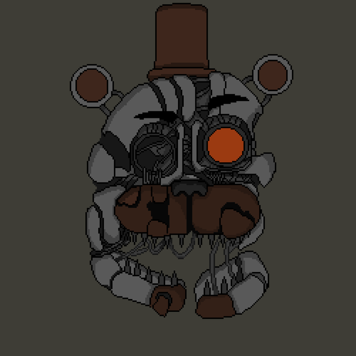 Finished my Stylized Molten Freddy : r/fivenightsatfreddys