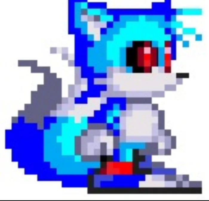 Pixilart - Tails exe from by Sonic-Gamer