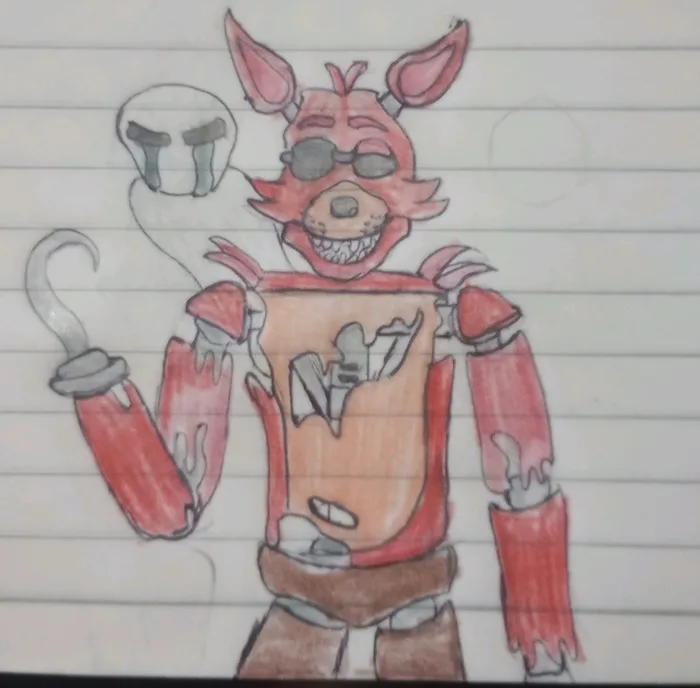 Consertado Withered Foxy Do Show 