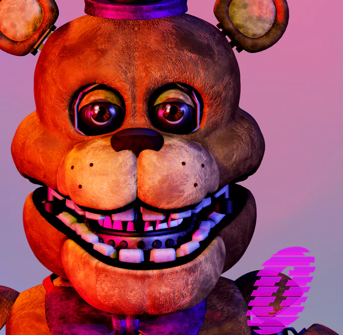 fredbear and springbonnie on stage render : r/fivenightsatfreddys