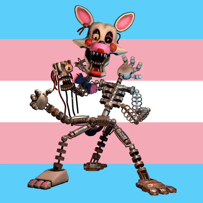 Withered Freddy says trans rights | Poster