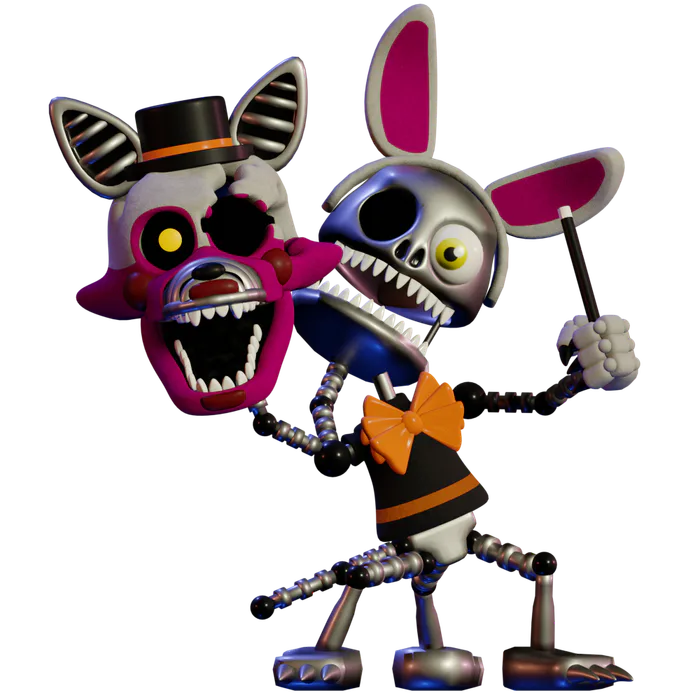 Adventure Nightmare Mangle! How come im not in fnaf world?!