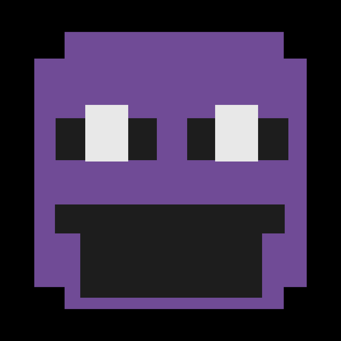 Purple Guy Face - Roblox