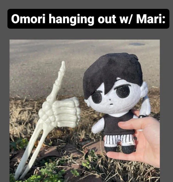 Omori plush // Sunny plush  Memes, Emo memes, I have no friends