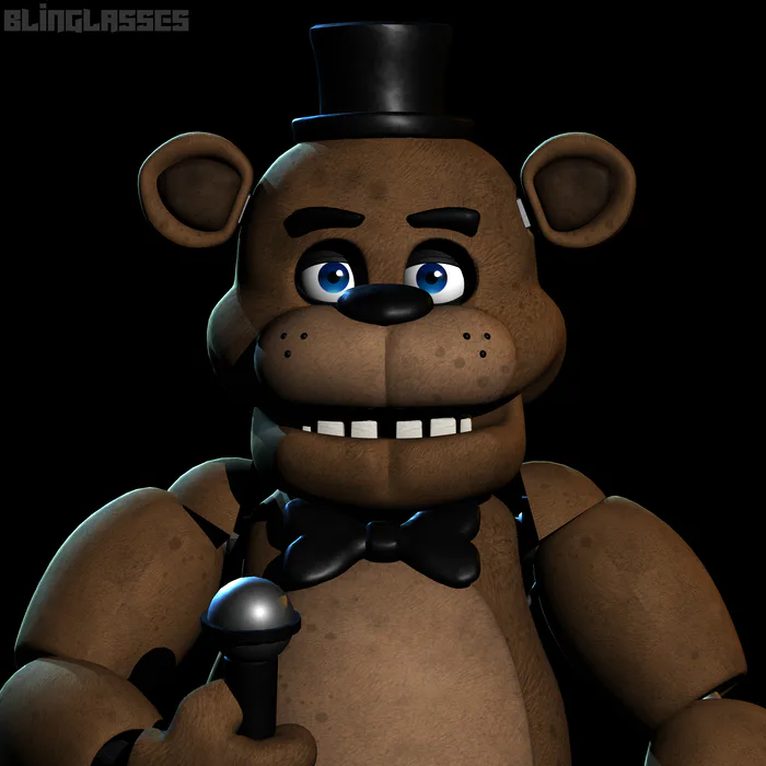 Freddy Fazbear fanart - Finished Projects - Blender Artists Community