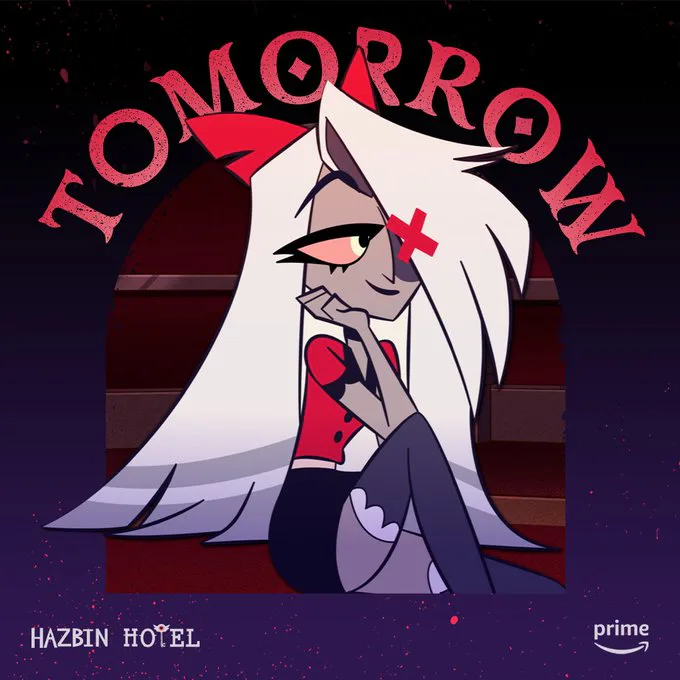 In one week, all Hell breaks loose when the first four episodes of Hazbin  Hotel go live on Prime Video!