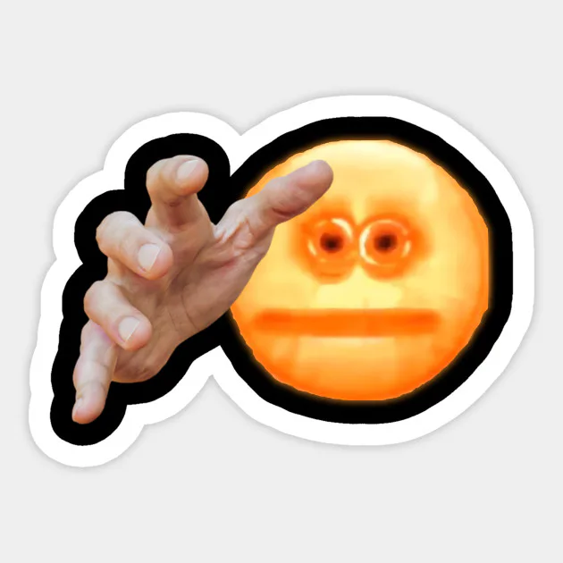 cursed emoji hand grabbing - Imgflip