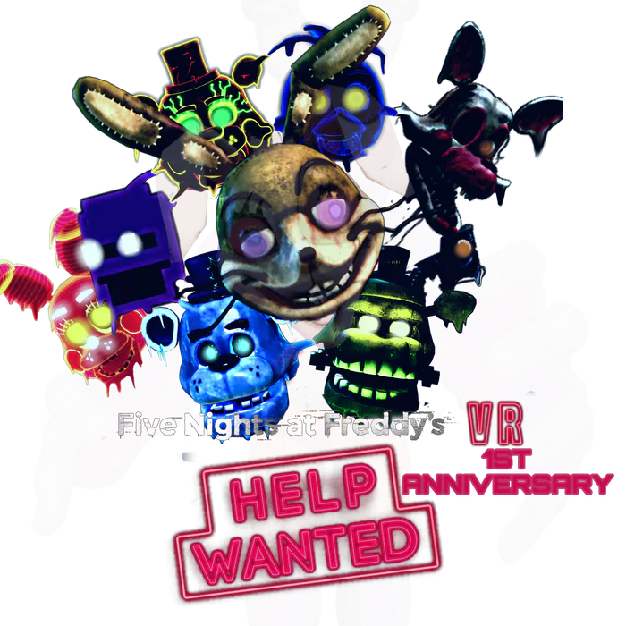 🏳️‍⚧️Bonnie🆖🤍 on Game Jolt: Happy Anniversary to FNAF AR