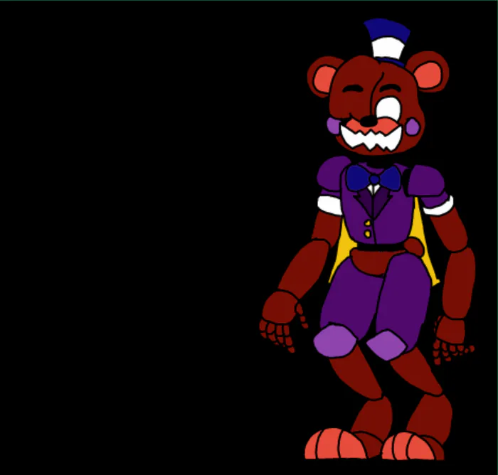 Stylised Funtime Foxy + LoLBit & Extras! : r/fivenightsatfreddys