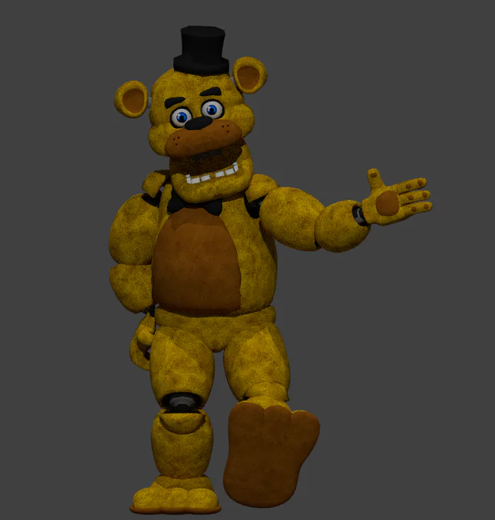 Fnaf Ar Skin Idea: Golden Freddy / Fredbear : r/fivenightsatfreddys