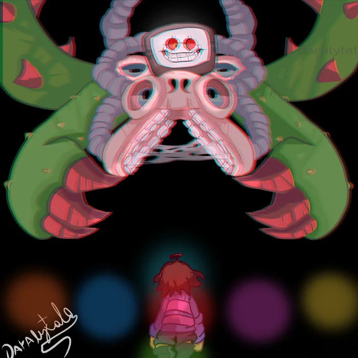 Omega Flowey (Undertale) - ibisPaint