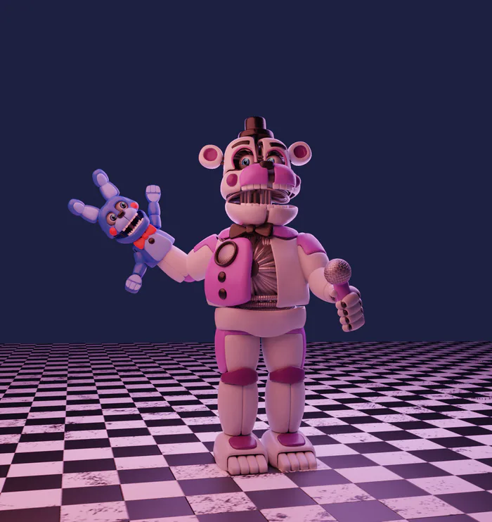 Steam Workshop::SFM  FNaF SL Funtime Foxy + LOLBIT