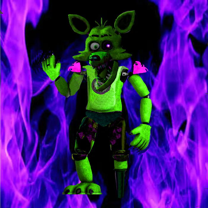 Aleksz. on Game Jolt: Blacklight bois in FNaF AR (Part 2)