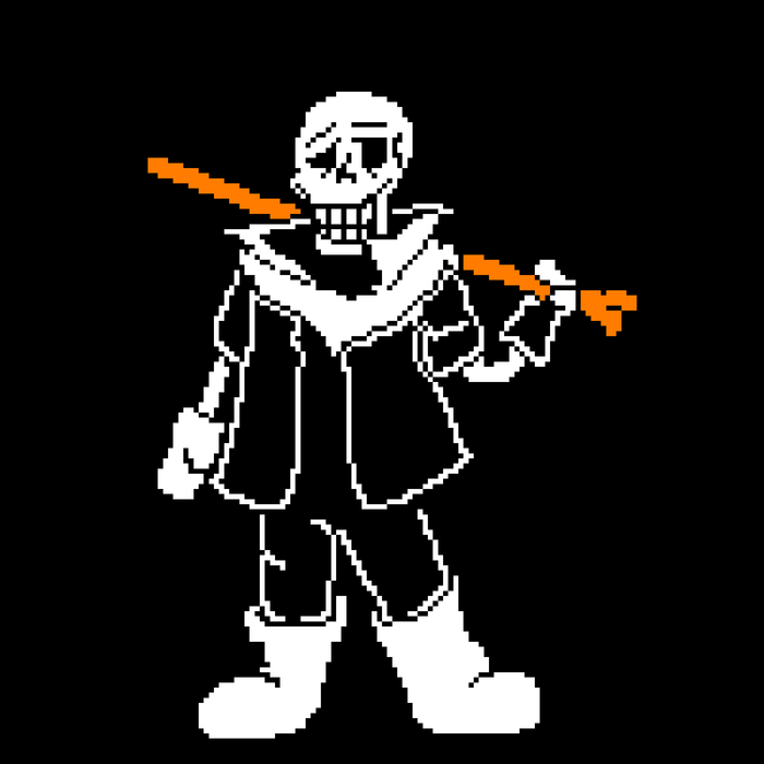 Pixilart - ------ Sans sprite by TheLazybones